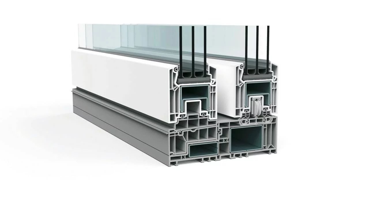 Vekamotion duorail hefschuifraam